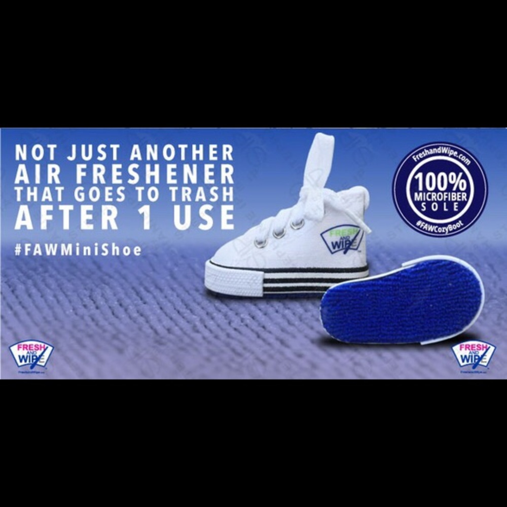 Miniature Converse Style Air Freshener
